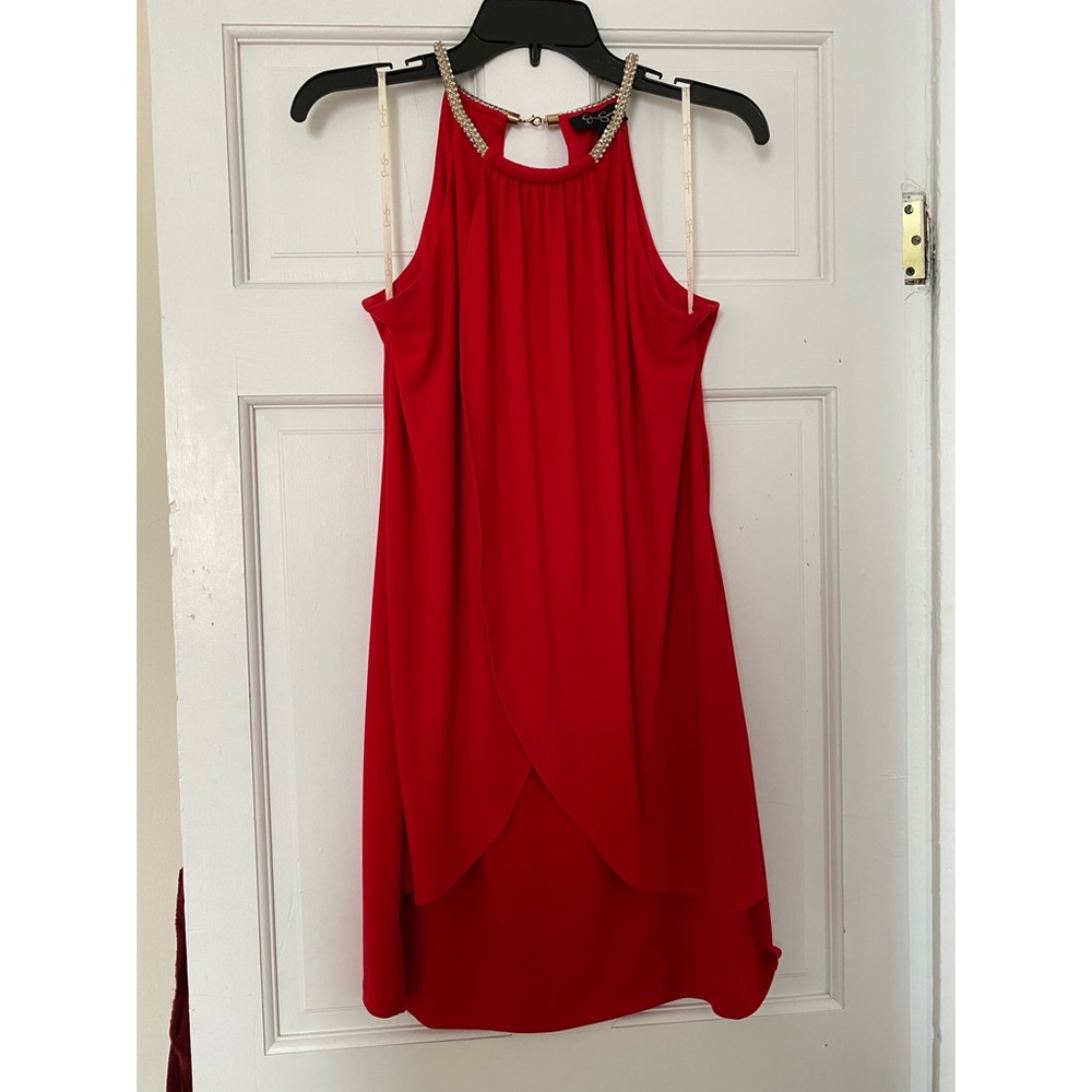 Jessica Simpson Red Dress
